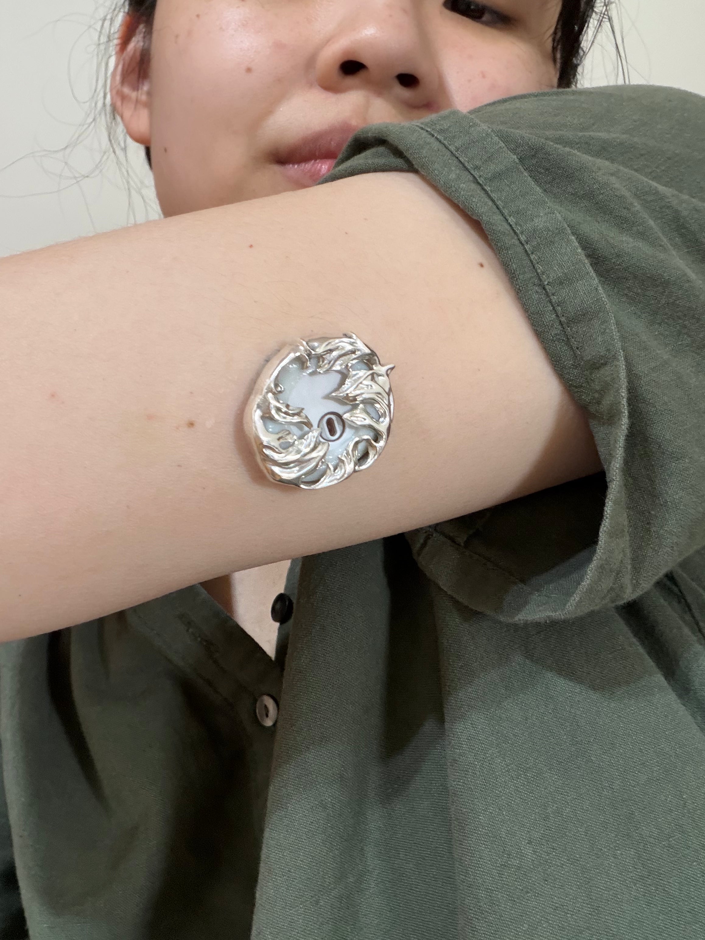 Zoe Silver Device Cover