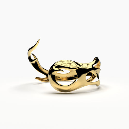 Eleuri Fotia custom 14K gold armlet for Dexcom G7 sensor with personalized sizing and engraving options